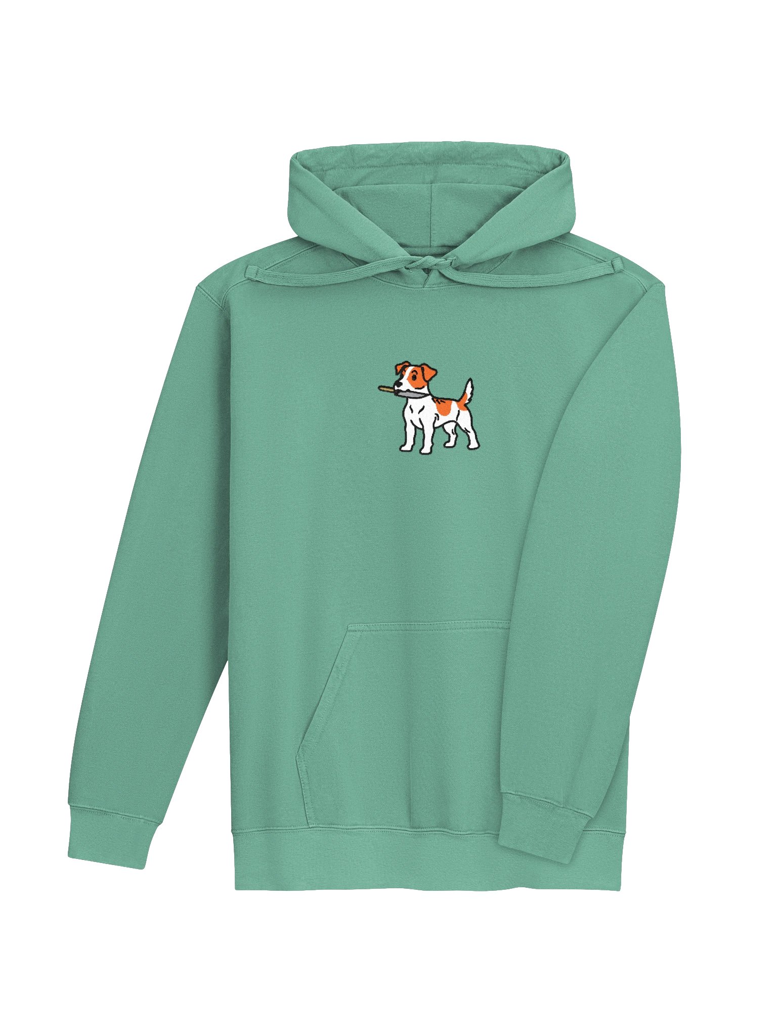 Funny Chibi-Style Jack Russell Terrier(Red & White) Embroidered Premium Hoodie product image (44)