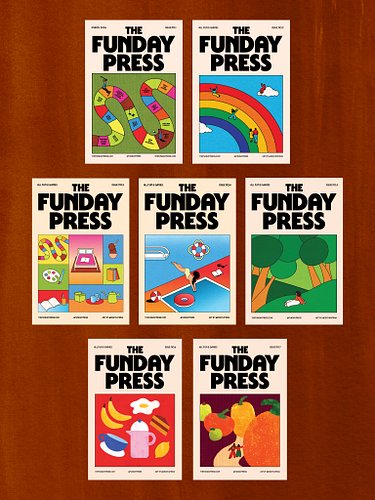 here are all of the covers I’ve made so far for this newspaper full of games and puzzles!!! I also went back through my email...