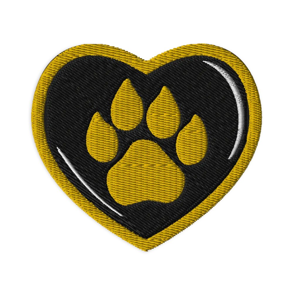 The Wild Heart Embroidered Patch product image (1)