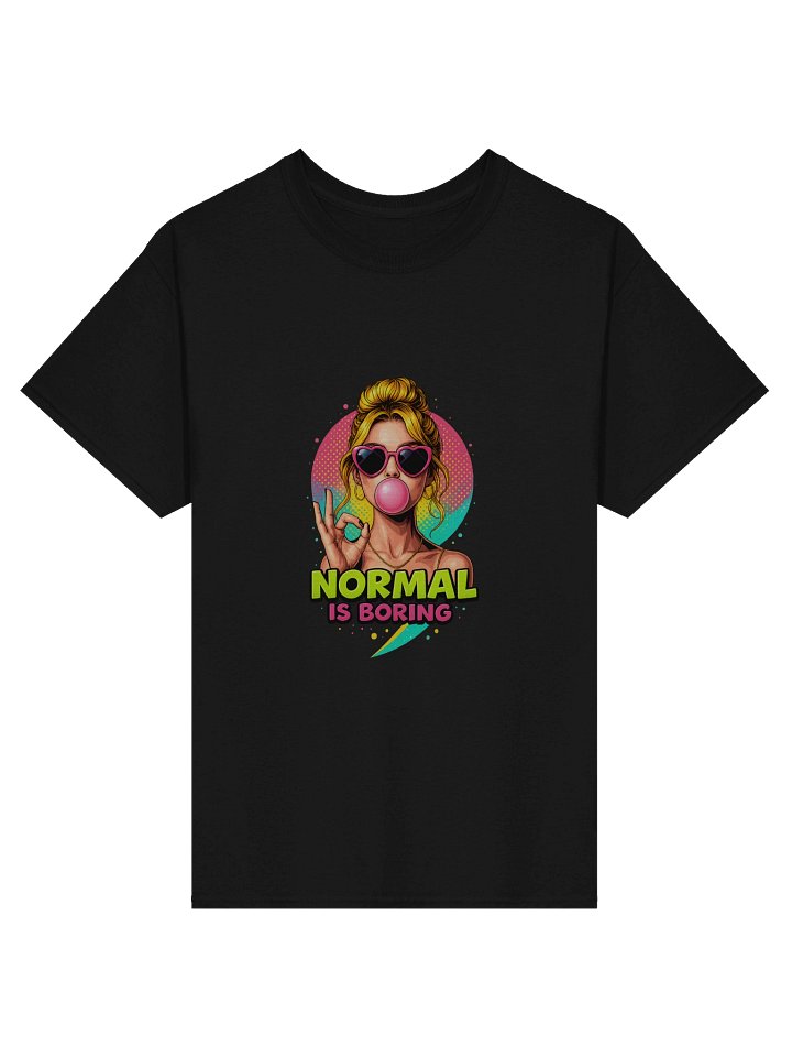 Pop Art 'Normal is Boring' Tee product image (1)