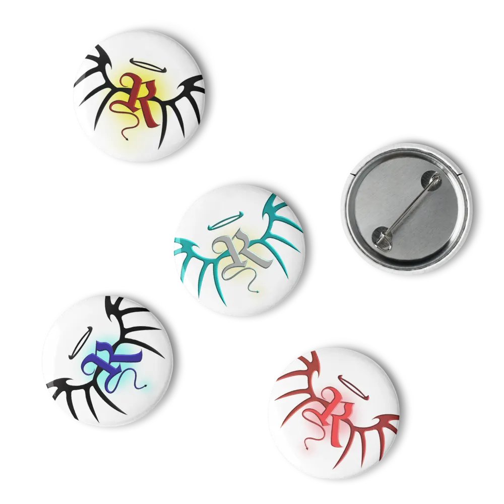RafaZafar Logo Pin Set product image (4)