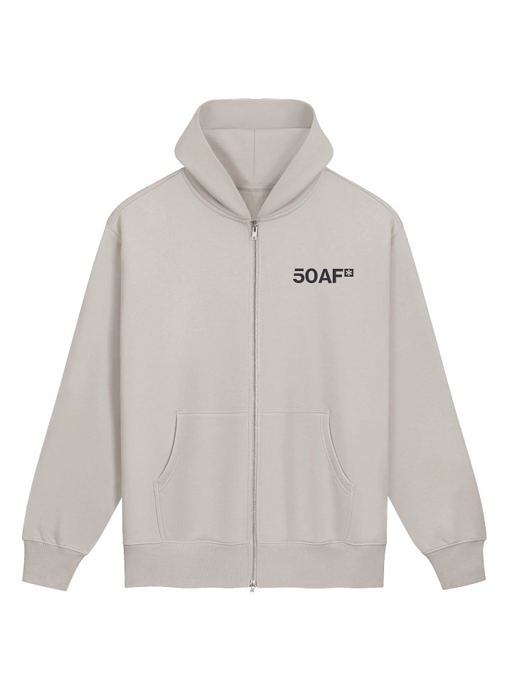 Radical Self-Respect Zip Hoodie (Phantom Gray) product image (1)