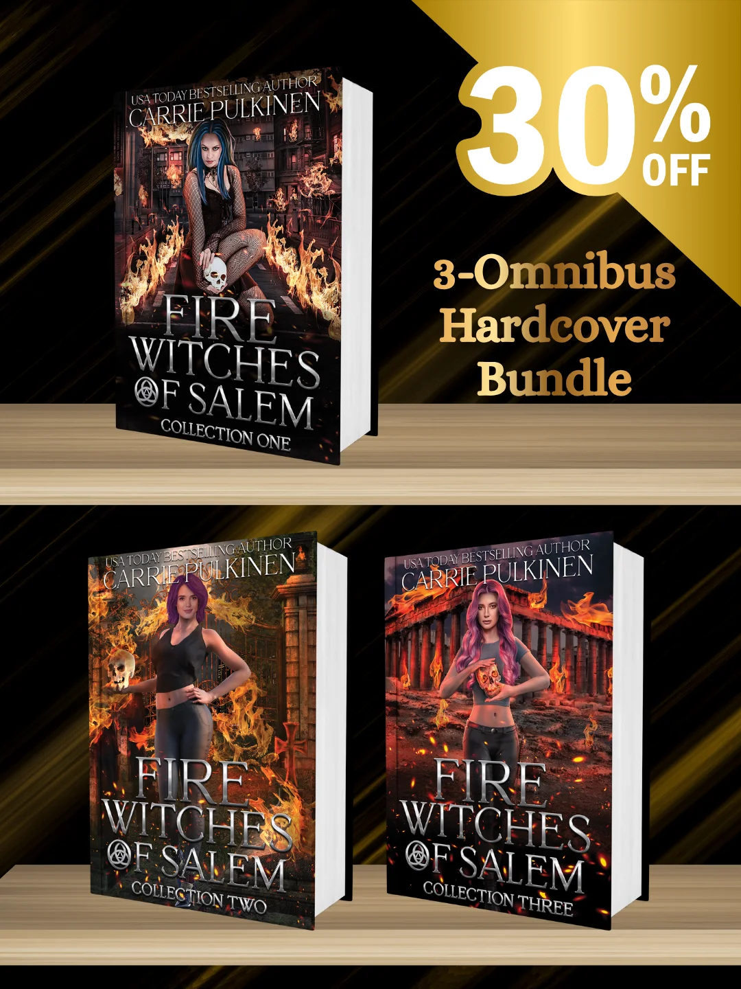 Fire Witches of Salem Complete Series Hardcover Omnibus Bundle product image (1)