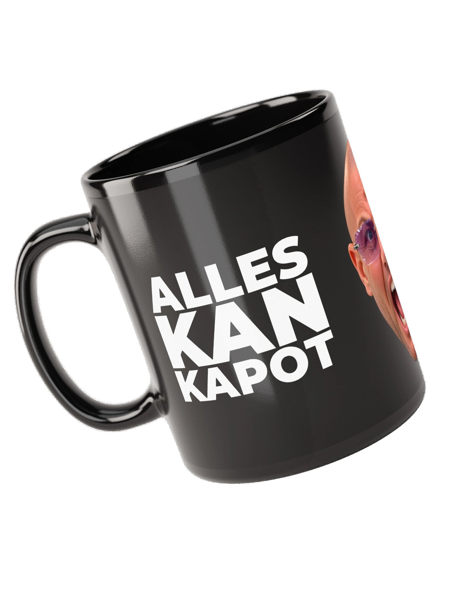 Alex Soze – Alles Kan Kapot Mok | Zwart product image (5)