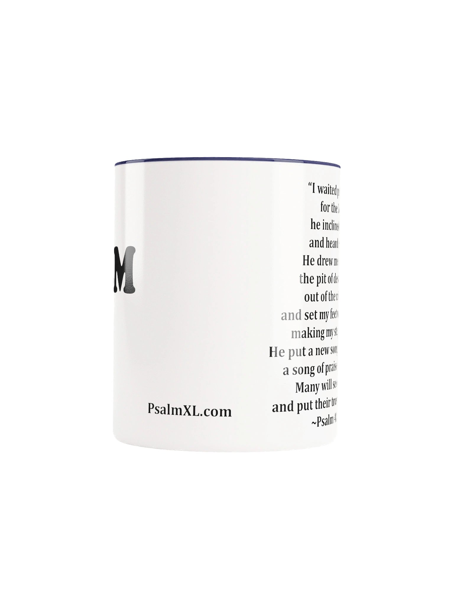 Psalm 40 Mug product image (55)