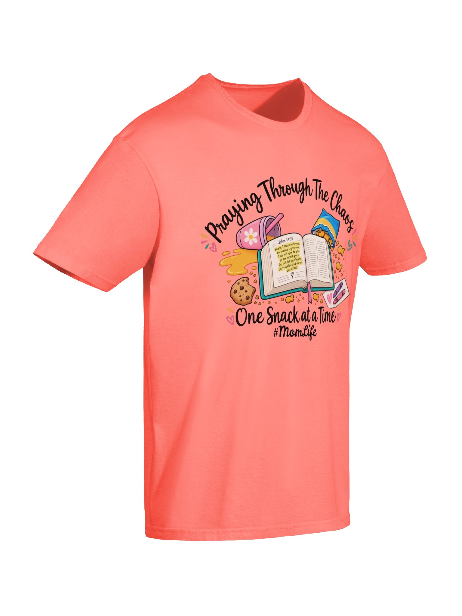 Praying Through the Chaos Tee | 1 Thessalonians 5:17 product image (126)