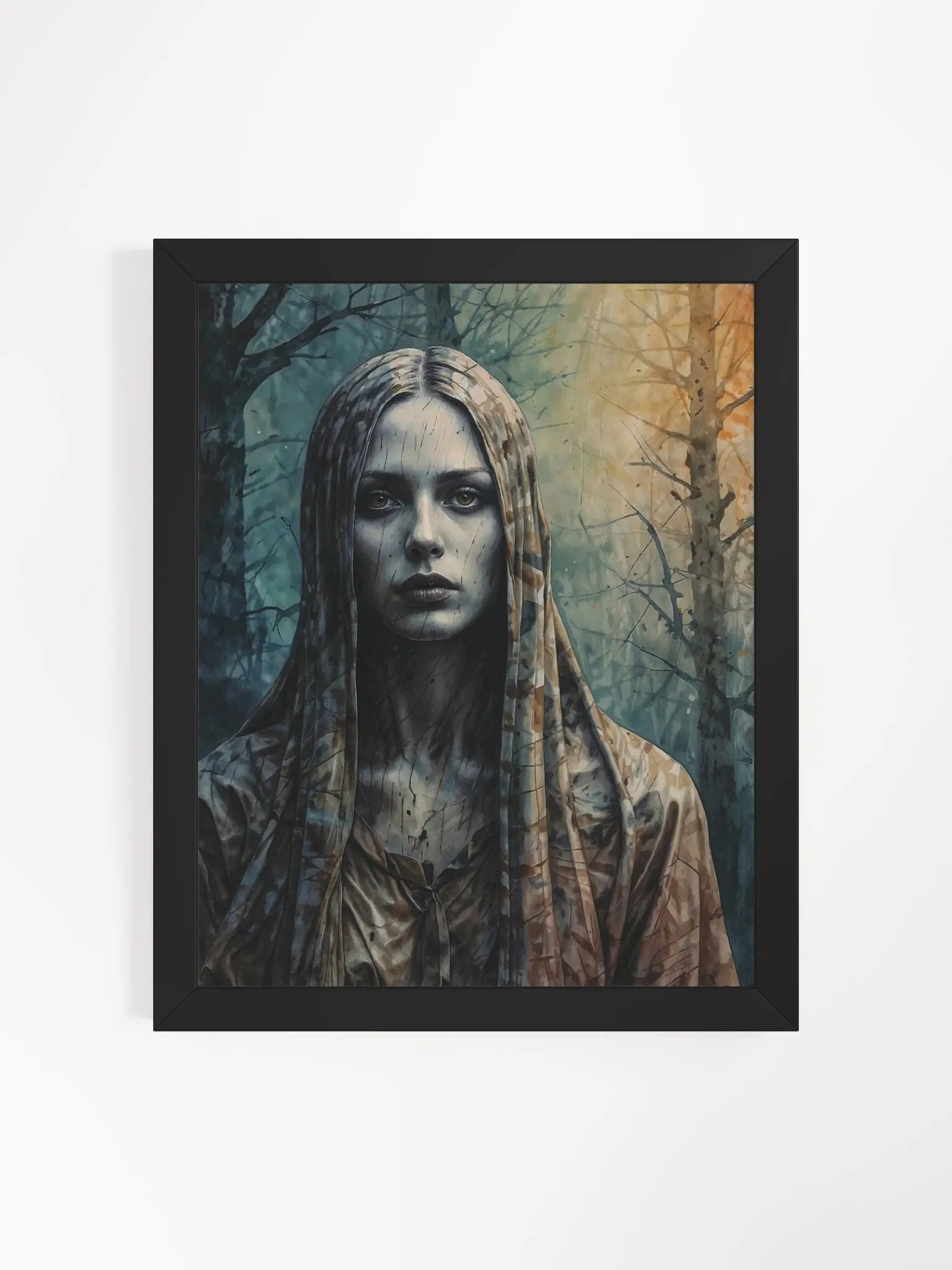 Mystical Forest Cloak Framed Print product image (2)