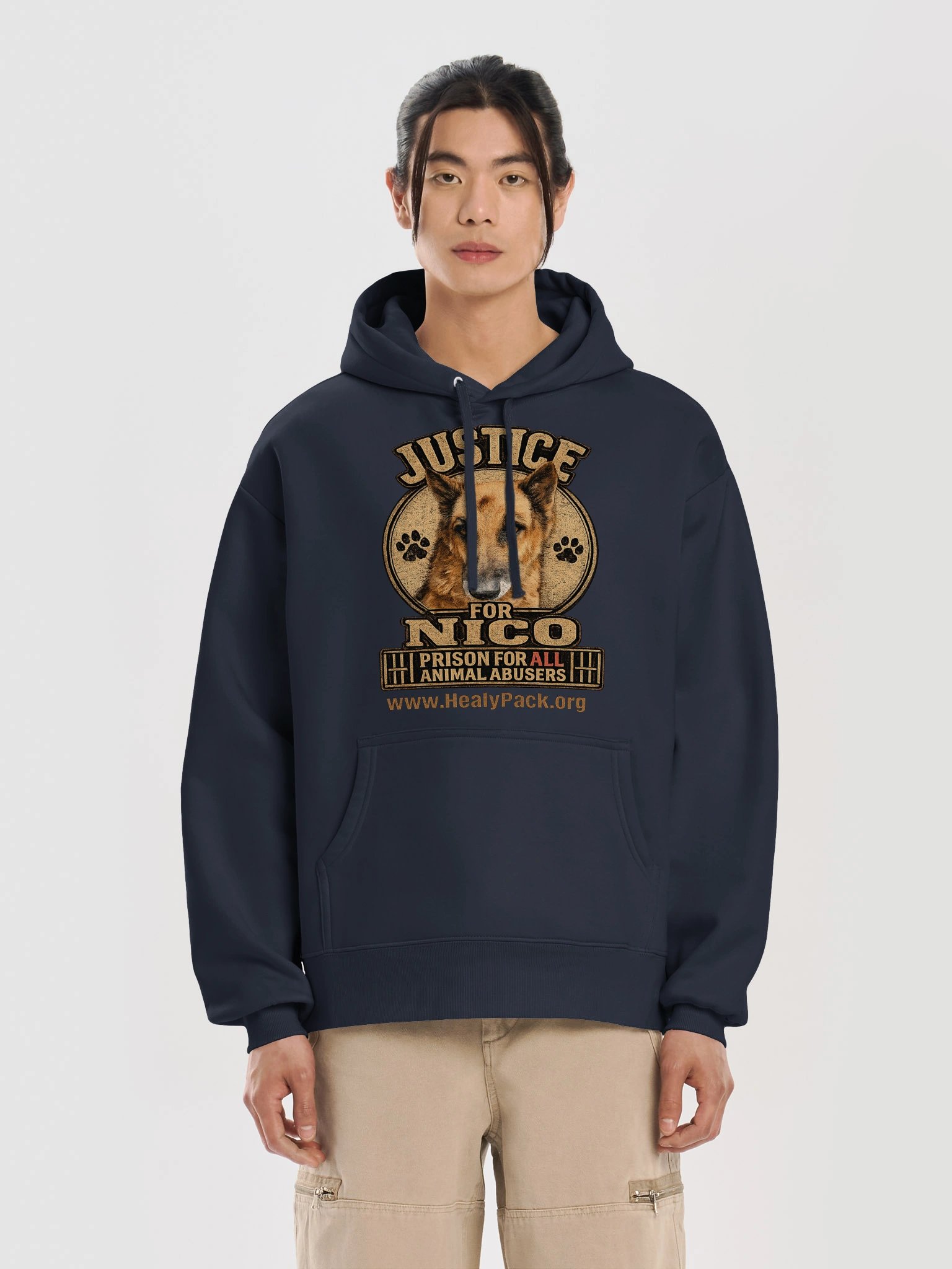 Heavy Hoodie by AS Colour - Justice for Nico product image (5)