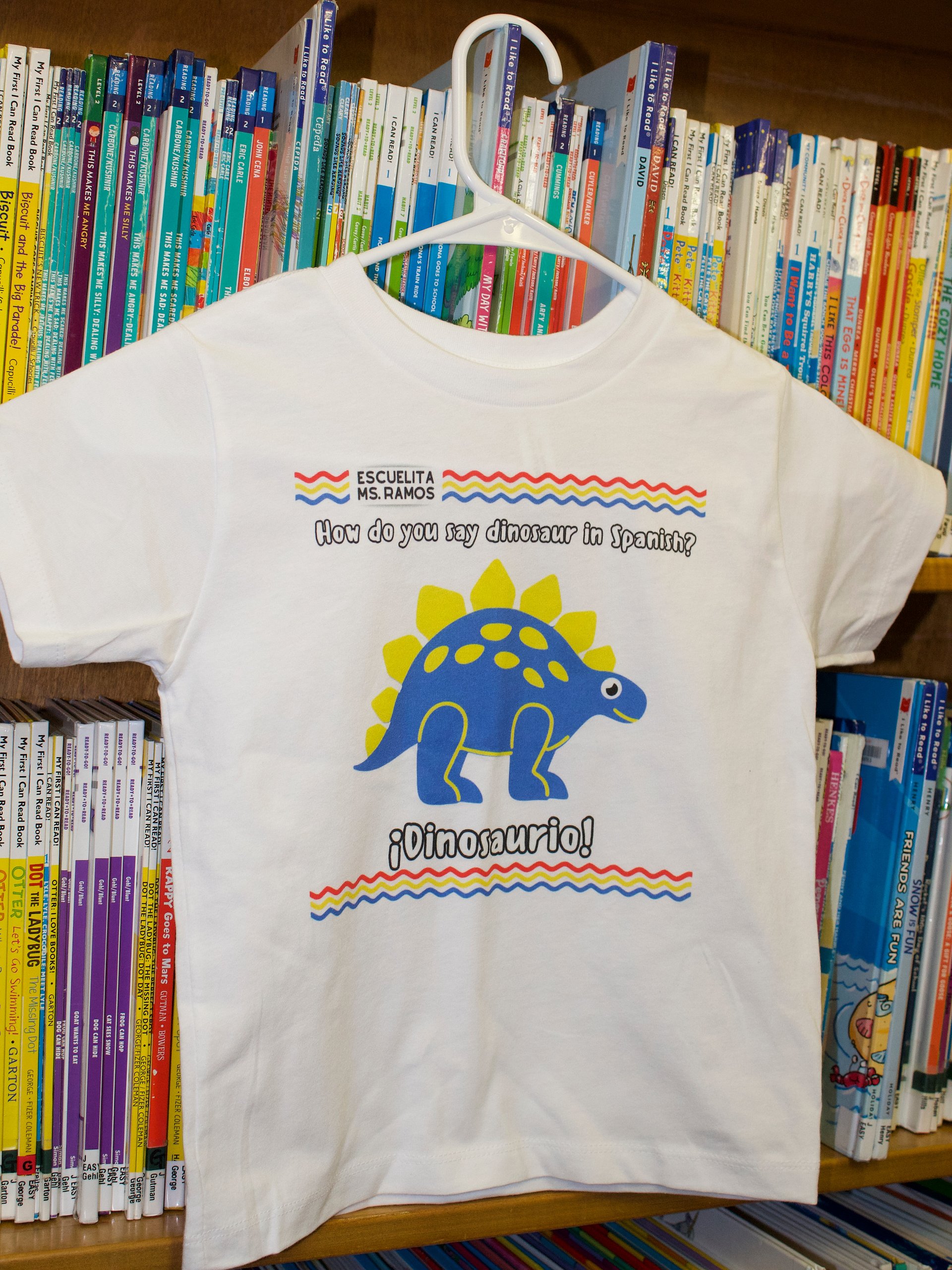¡Dinosaurio! Toddler T-Shirt with Yellow Spikes product image (1)