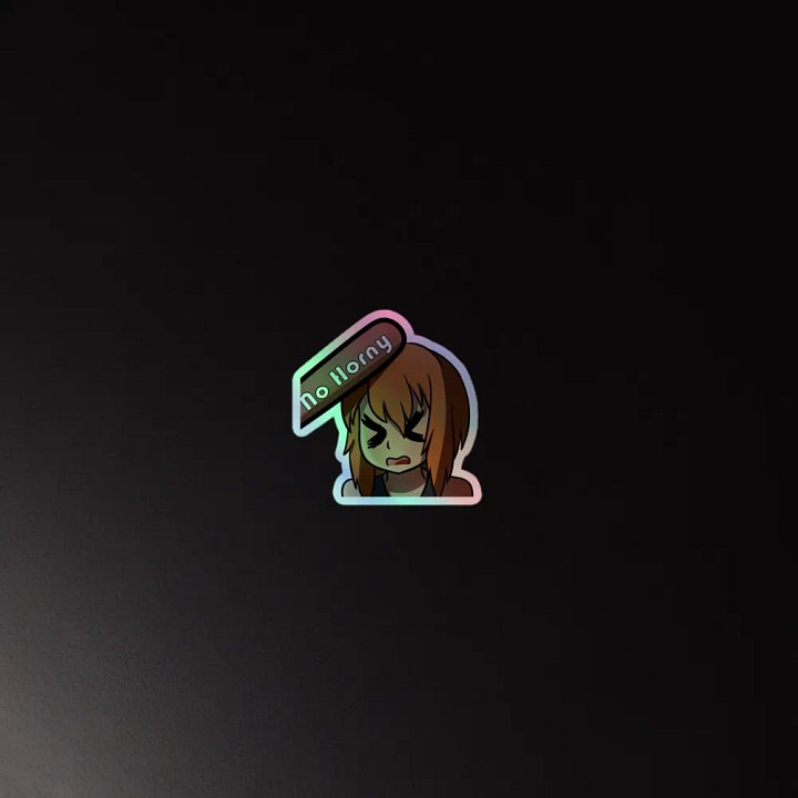 Miko No Horny (BONK) Holo-Sticker! product image (4)