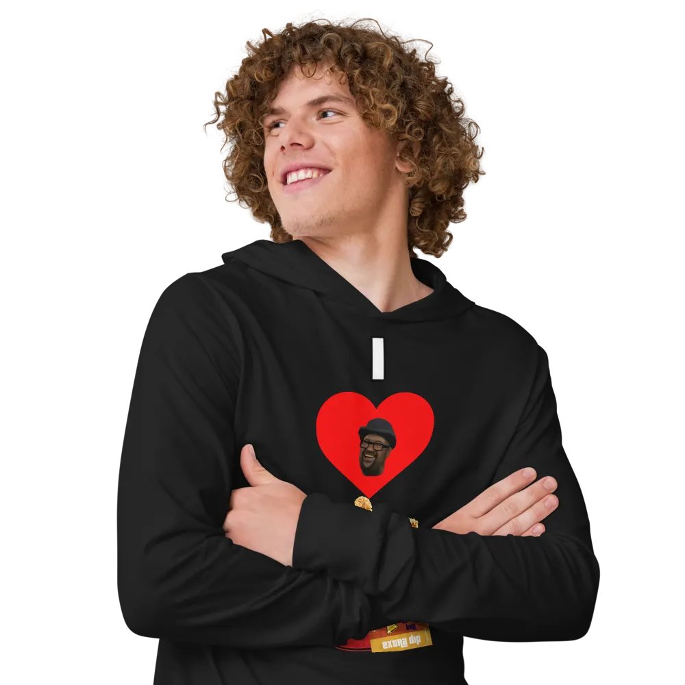 I ❤️ Chicken Hoody product image (5)