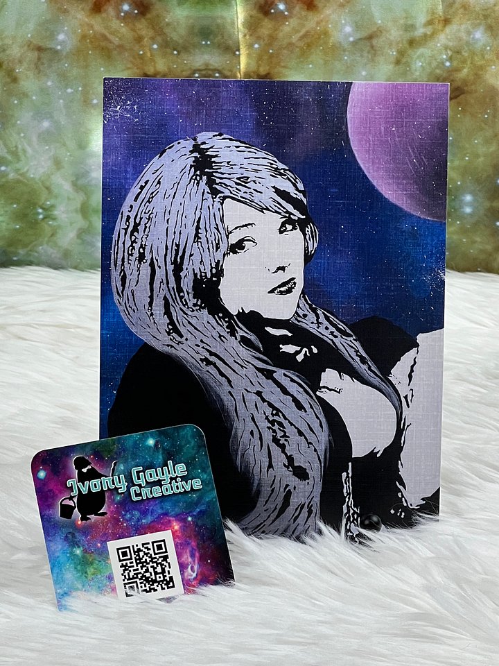 Galaxy Self Portrait Print product image (1)