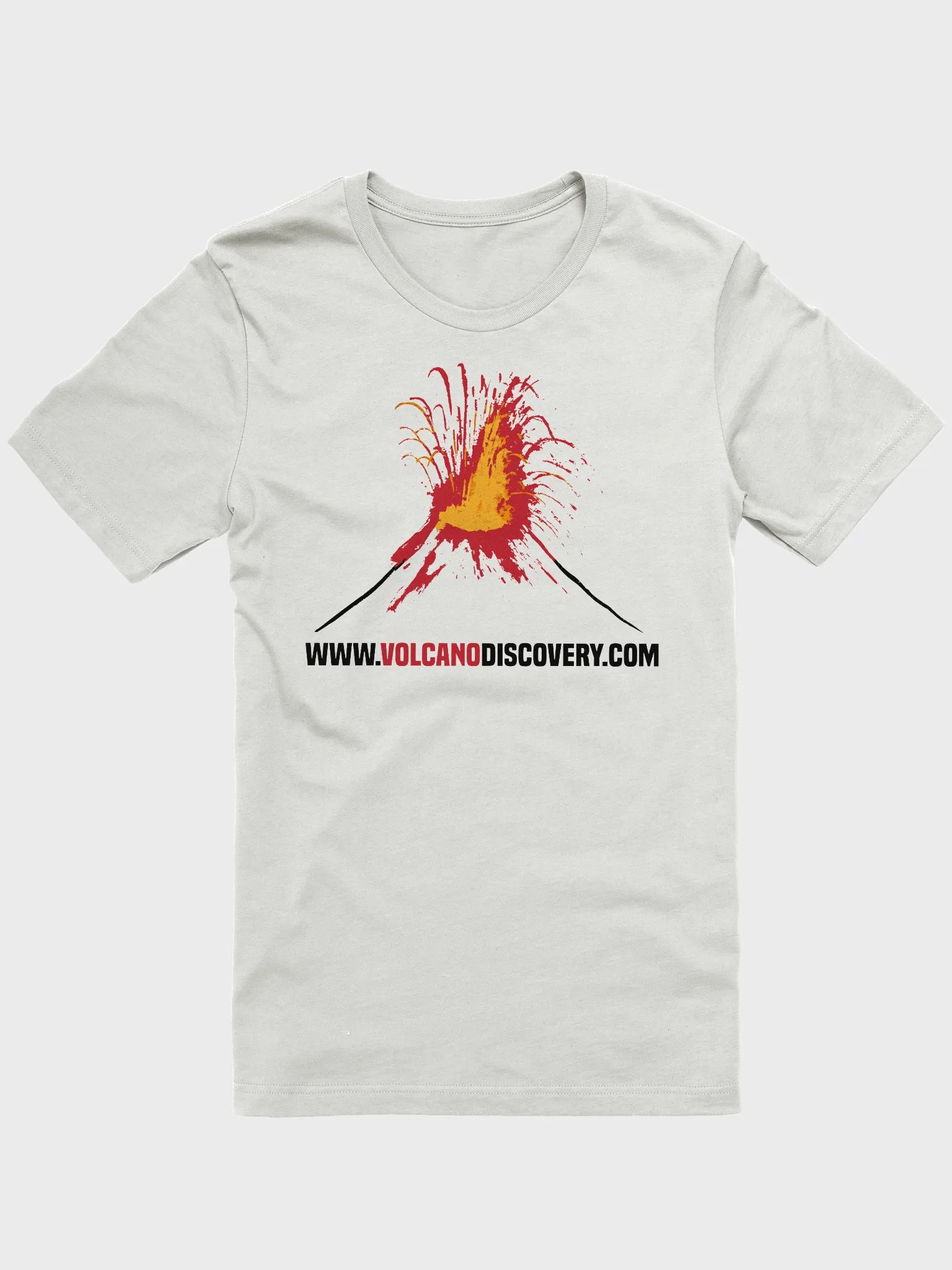 VolcanoDiscovery Merapi No 1 T-Shirt - light product image (3)