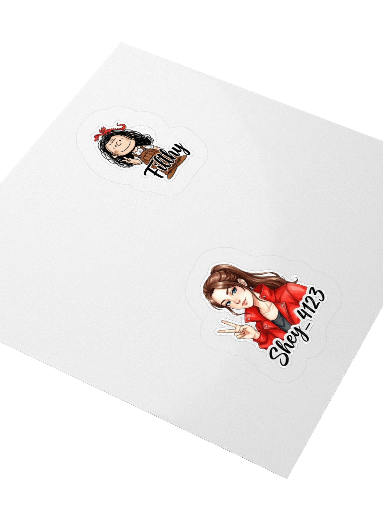 Shey and Filthy Stickers product image (3)