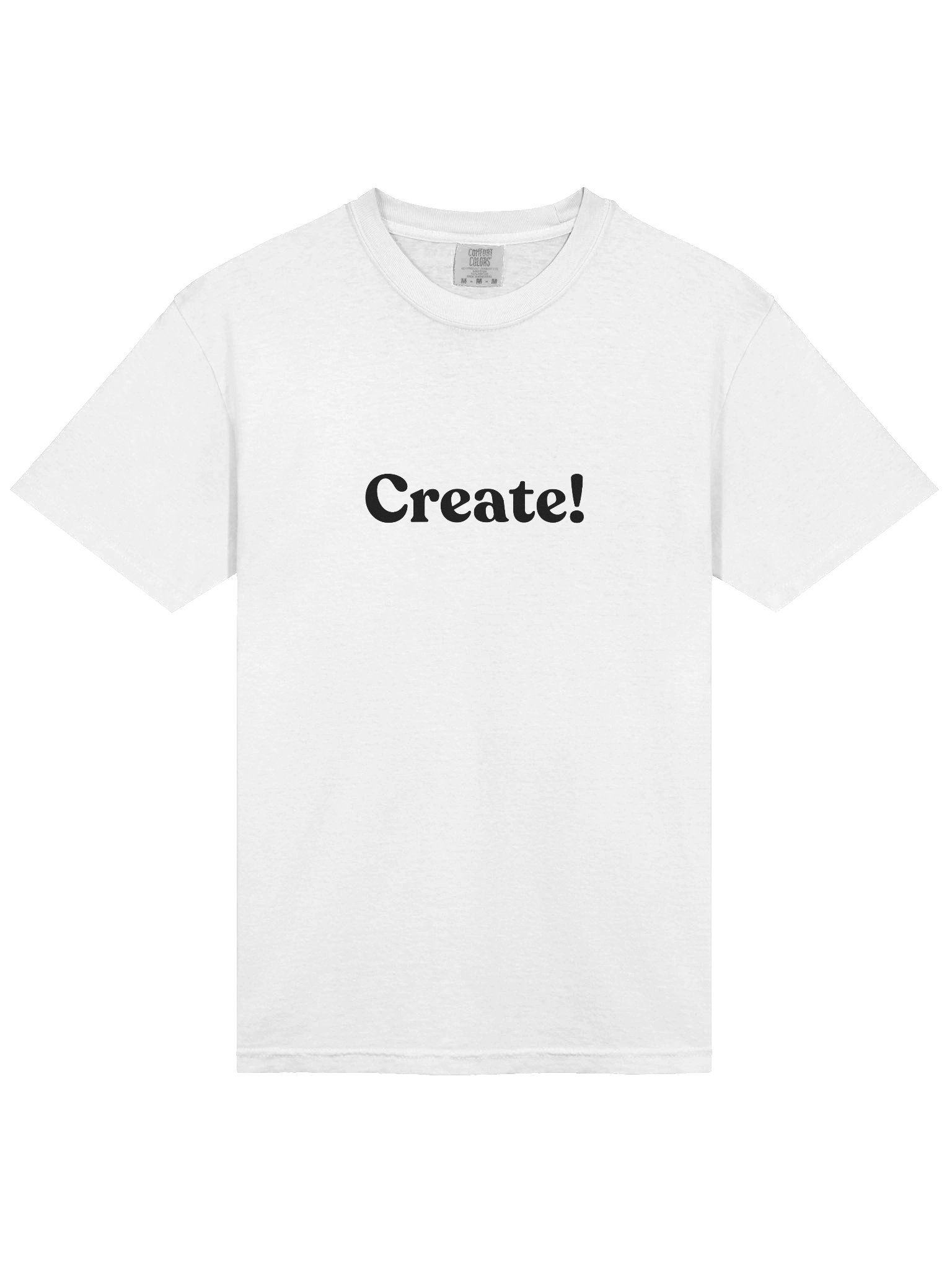 Create! White Tee product image (3)