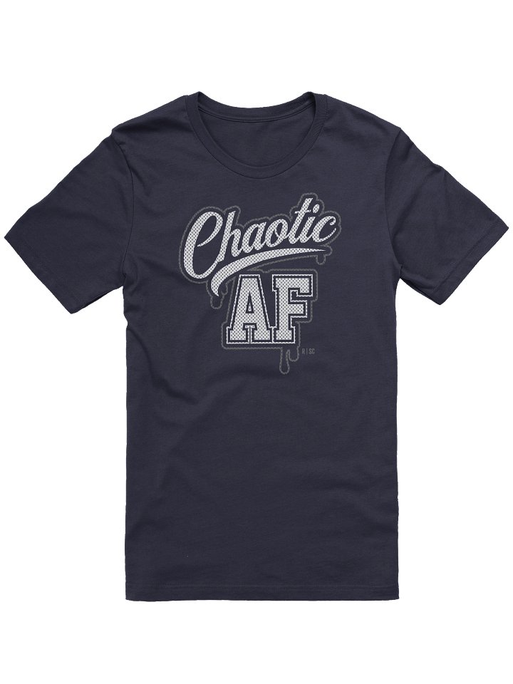 Chaotic AF T-shirt (Athletic Pattern) product image (1)