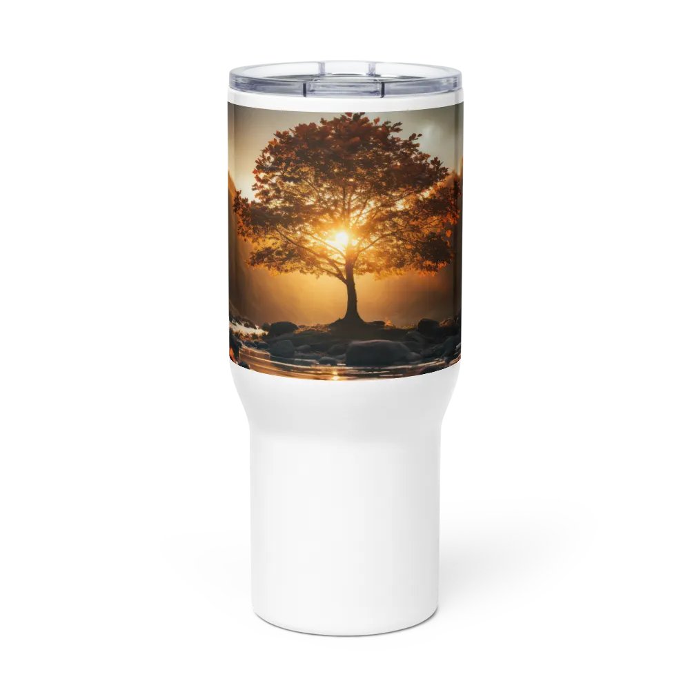 Sunrise Serenity Stainless Steel Travel Mug product image (1)