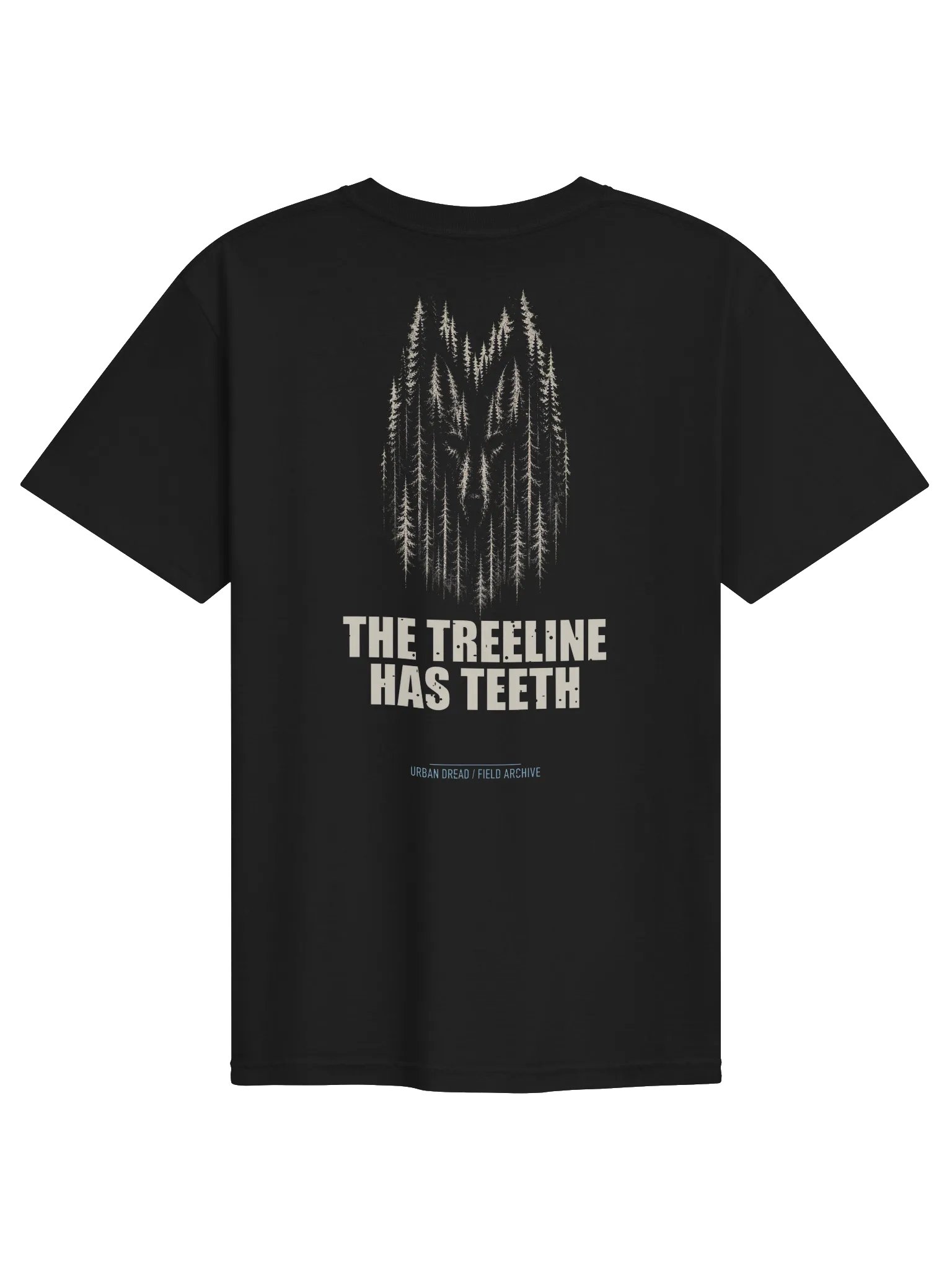 The Treeline Has Teeth — Dogman Horror T-Shirt product image (1)