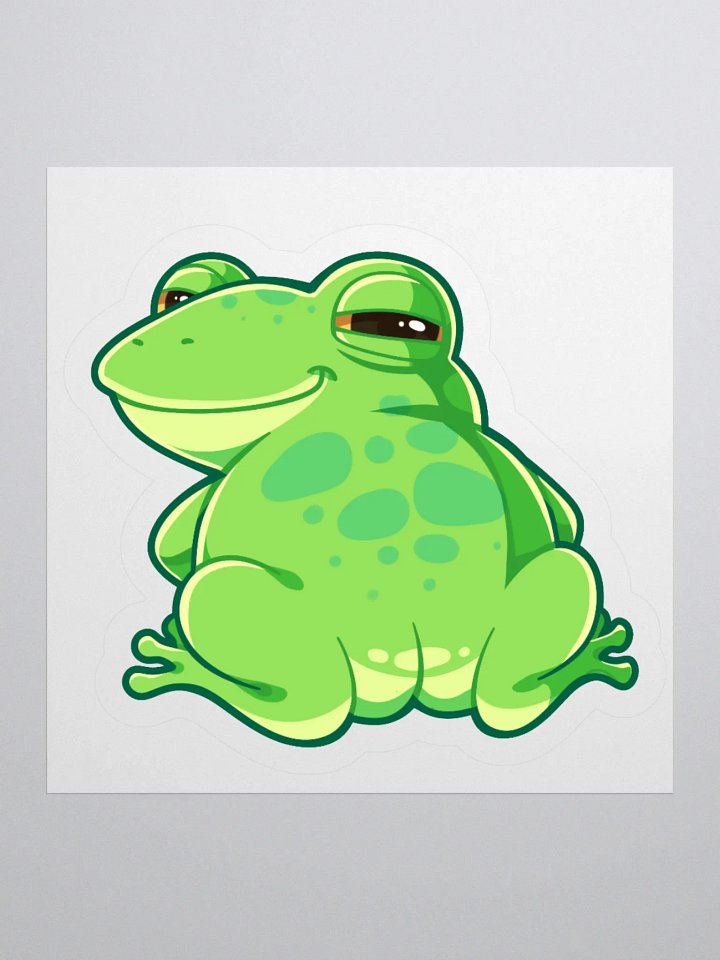 Frog A**hole Sticker product image (1)