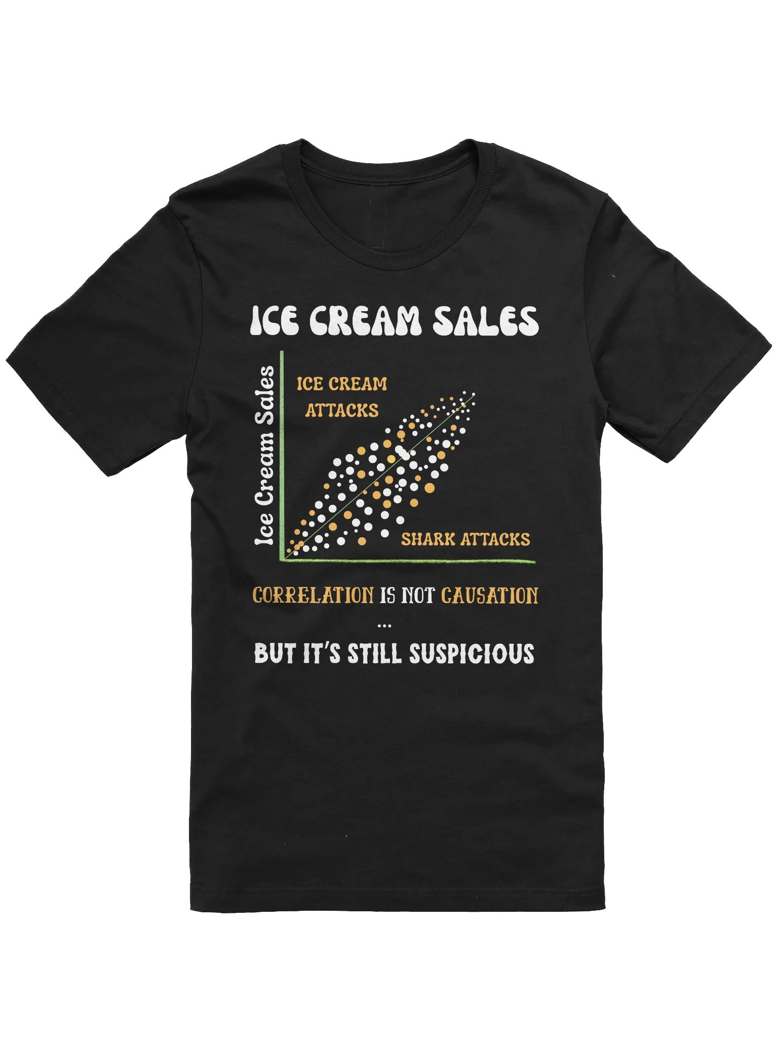 Causal Threads Scatter Plot Tee product image (6)