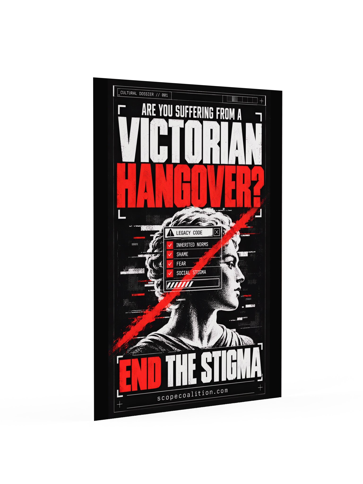 "The Victorian Hangover" Civic Broadside Art Poster (Multiple Sizes) product image (2)