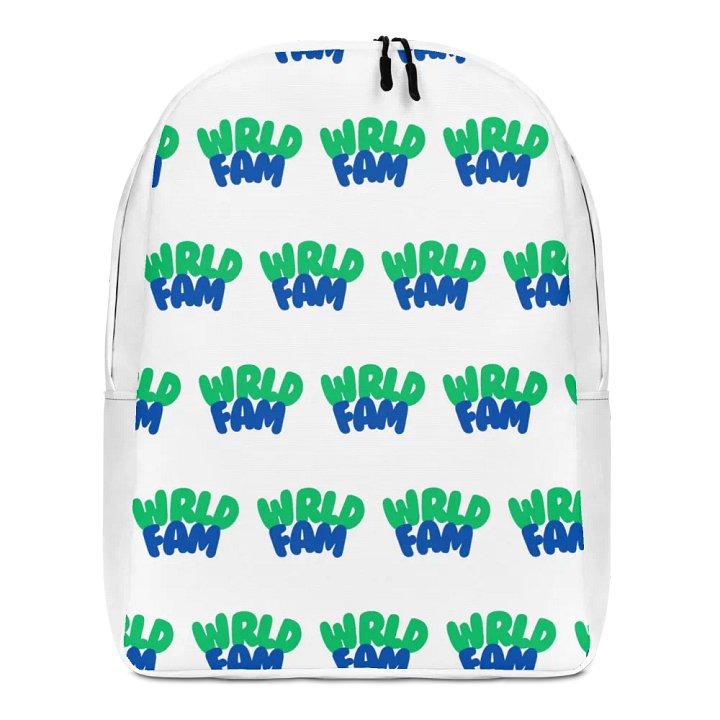 WRLD FAM all-over Backpack product image (1)