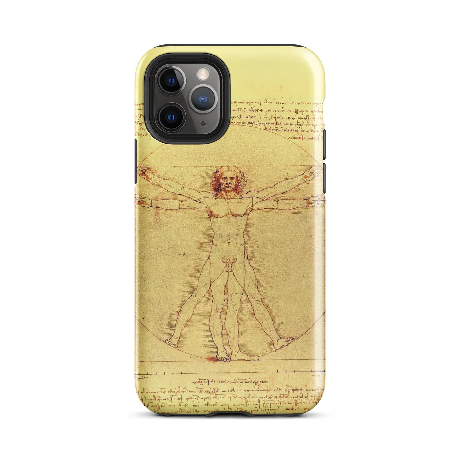 Leonardo da Vinci – Vitruvian Man (L’Uomo Vitruviano) – iPhone® Tough Case product image (2)