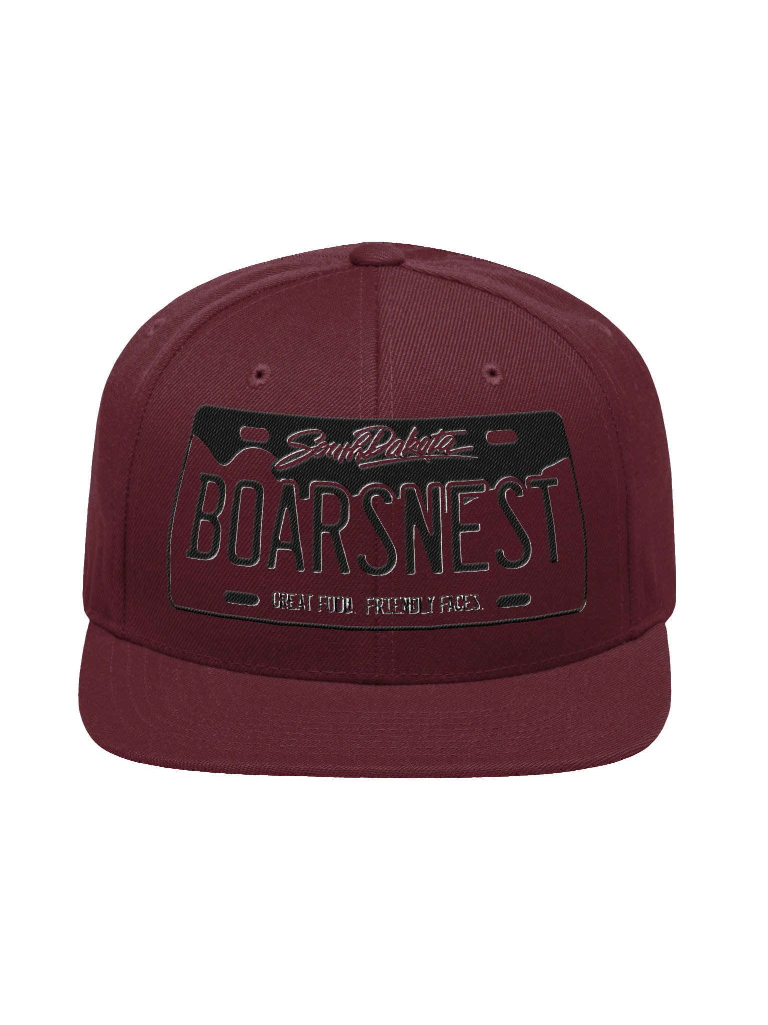 Boars Nest Wool Blend Snapback Cap product image (1)