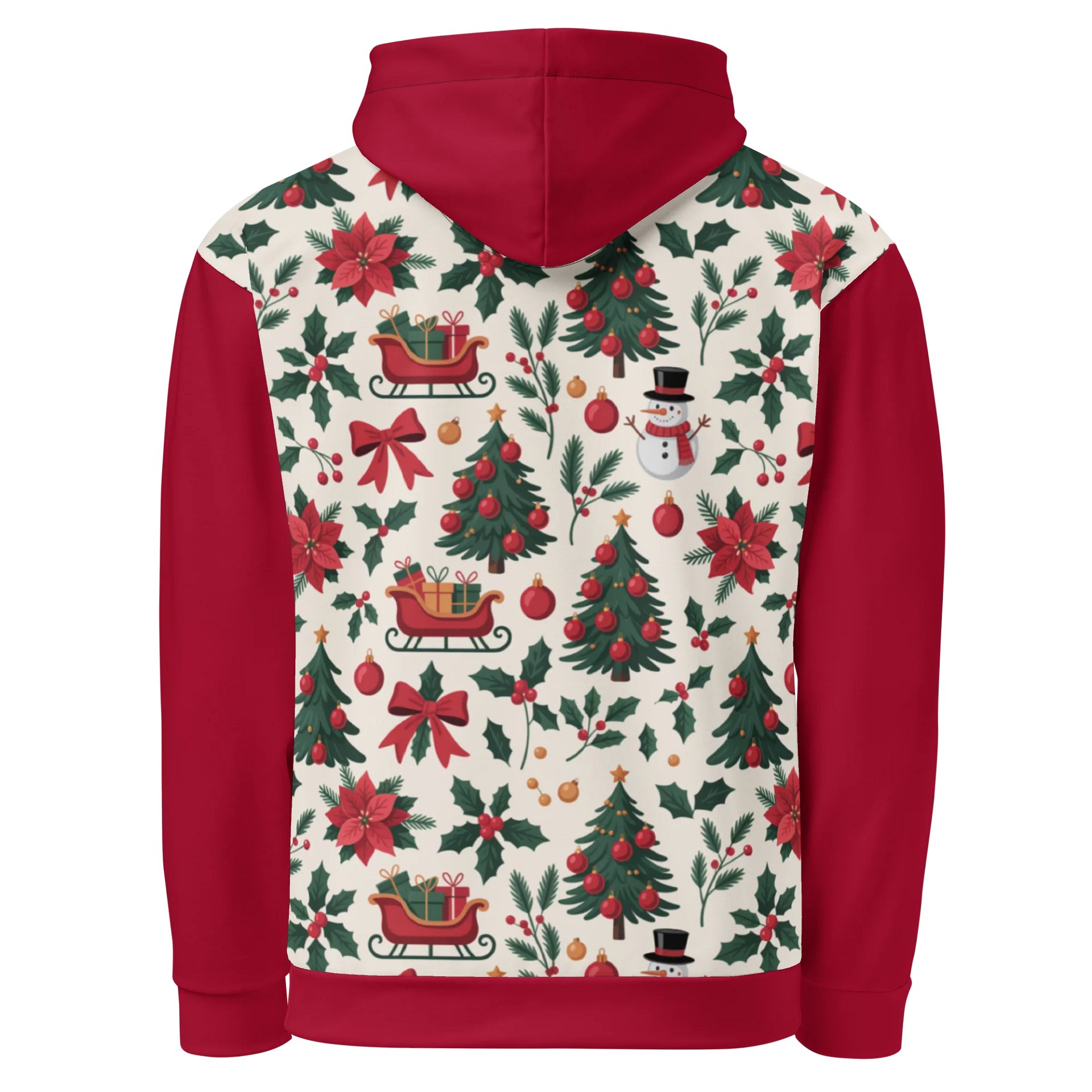 Vintage Christmas Sleigh Hoodie product image (5)