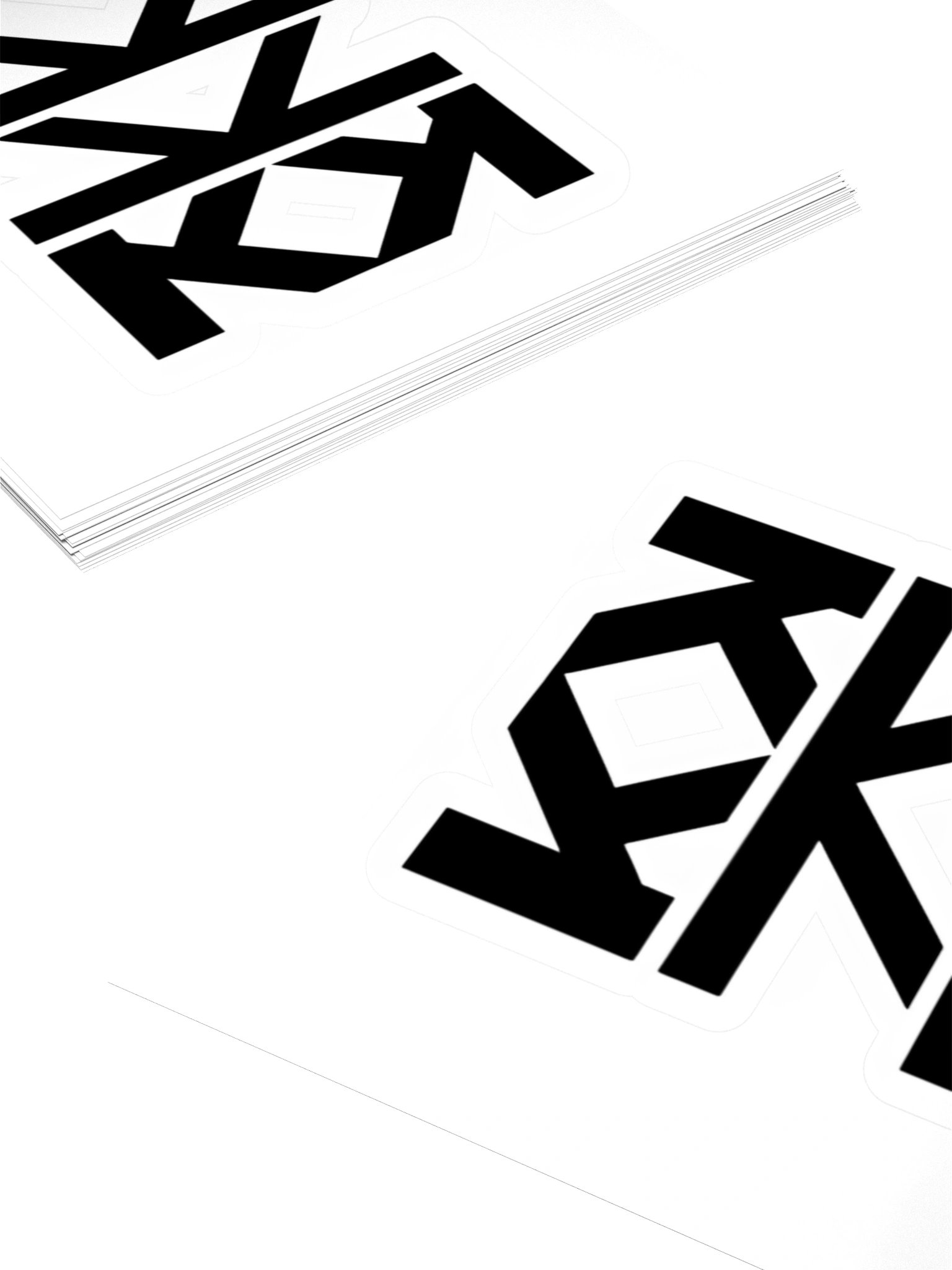 Blank Ember Kiss Cut Stickers product image (10)