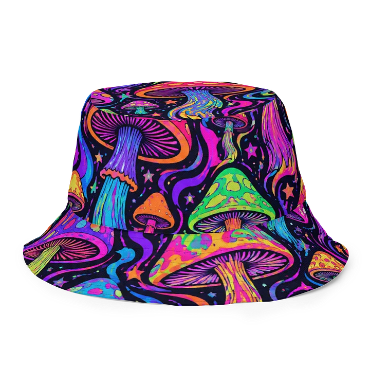 Neon Fungi Reversible Bucket Hat product image (2)