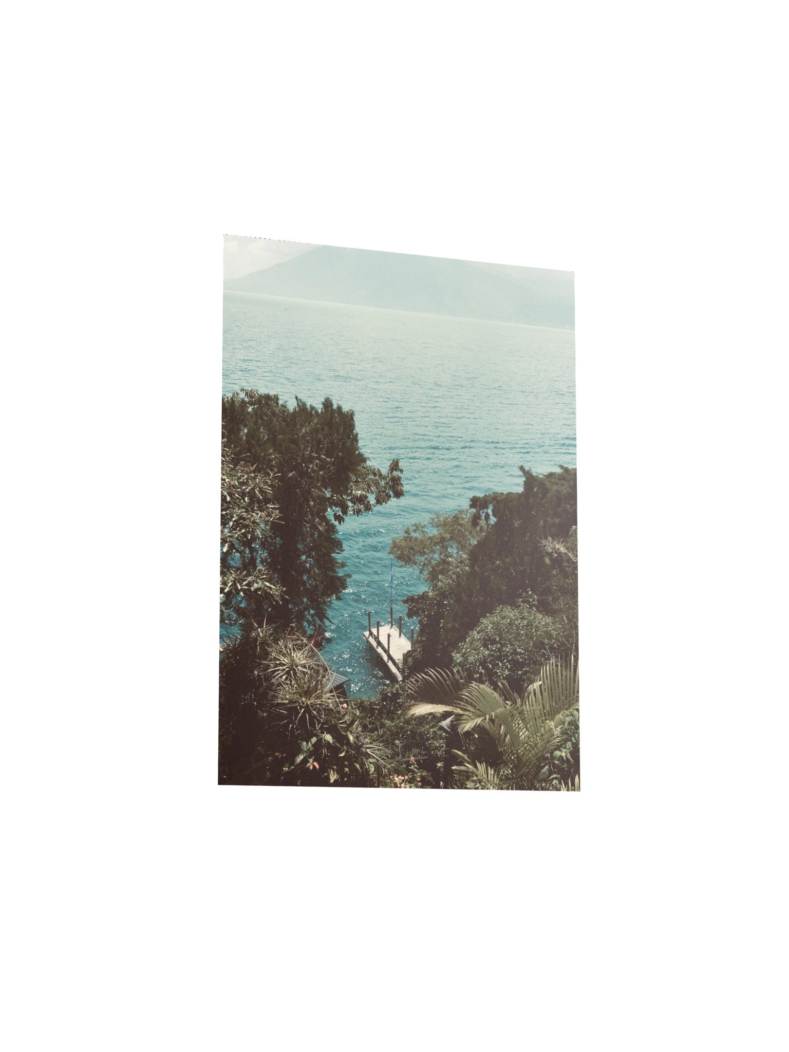 Lake Atitlan - Shoreline and Private Pier – (Print Only) product image (14)