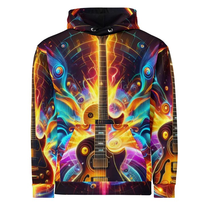 Guitar Musical Instrument - All-Over Unisex Hoodie #13 product image (1)