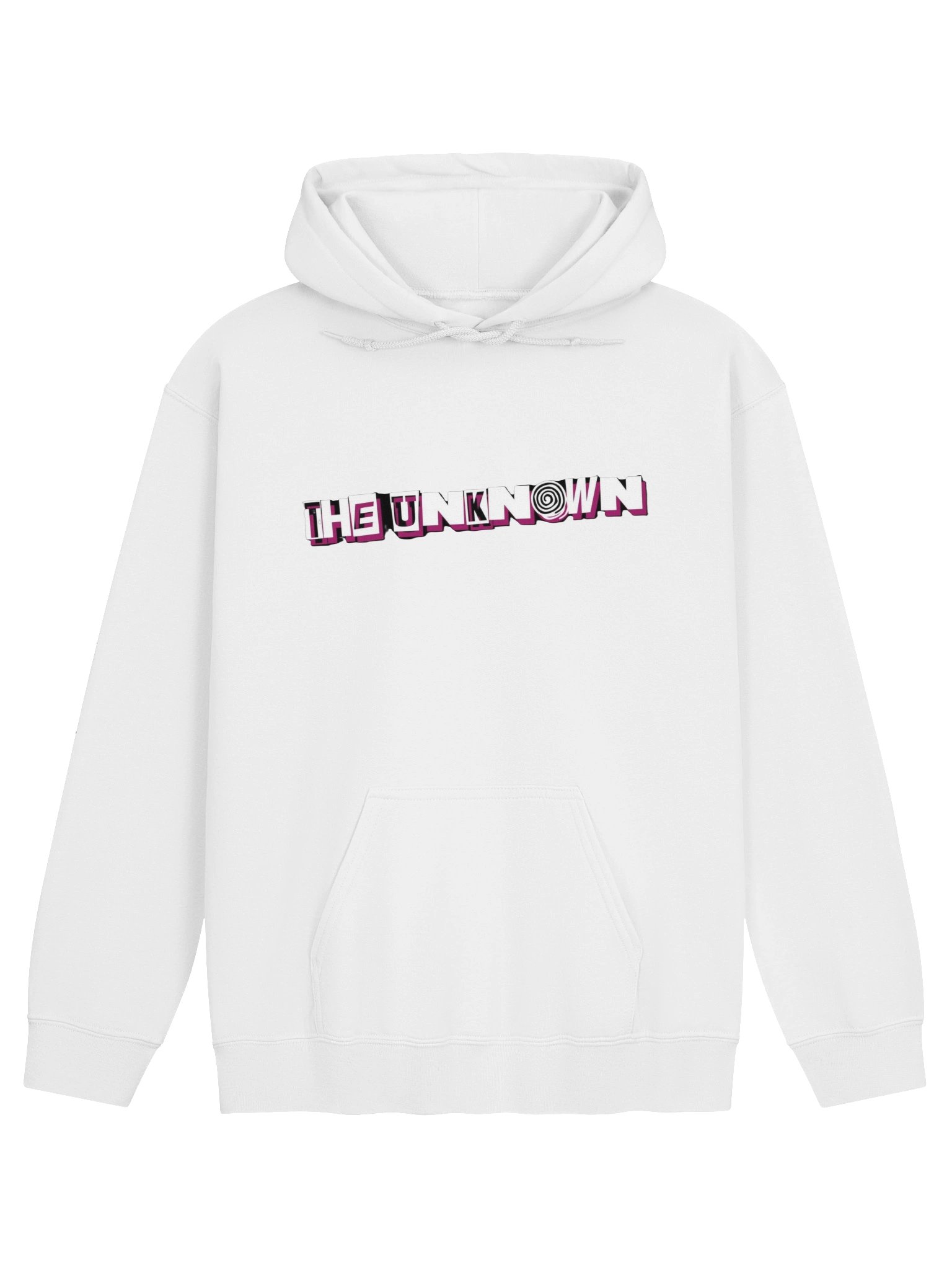 The Unknown Basic White Hoodie product image (1)