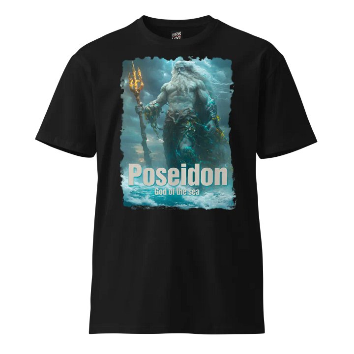 Oceanic Majesty – Poseidon T-Shirt product image (1)