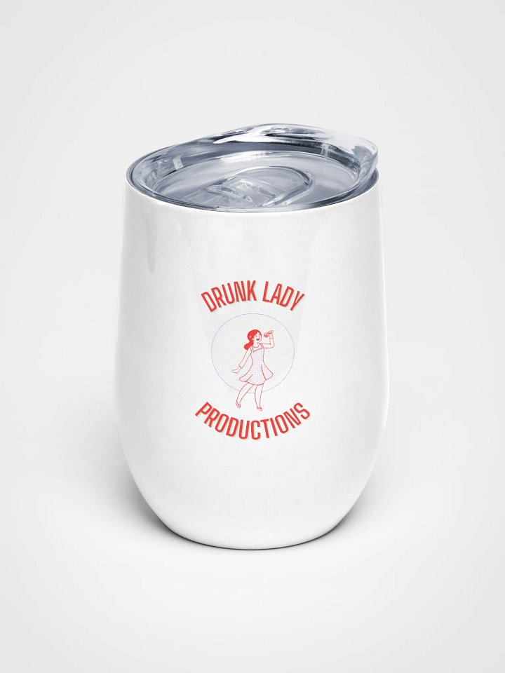Official Drunk Lady Wine Tumbler 🍷 product image (1)