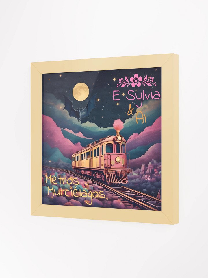 Metros y Murciélagos Cover Art Framed Poster product image (2)