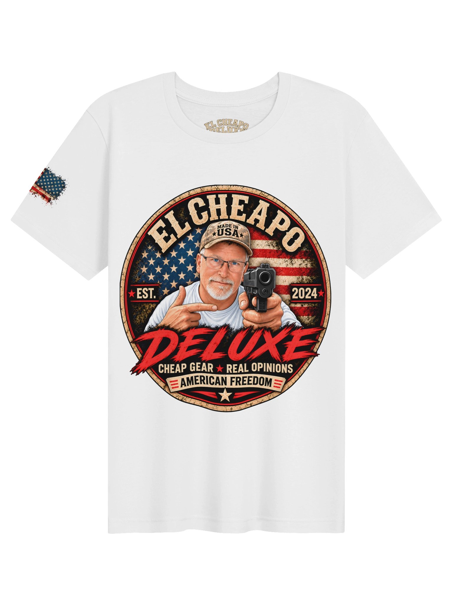 El Cheapos Deluxe American Freedom Tee product image (1)