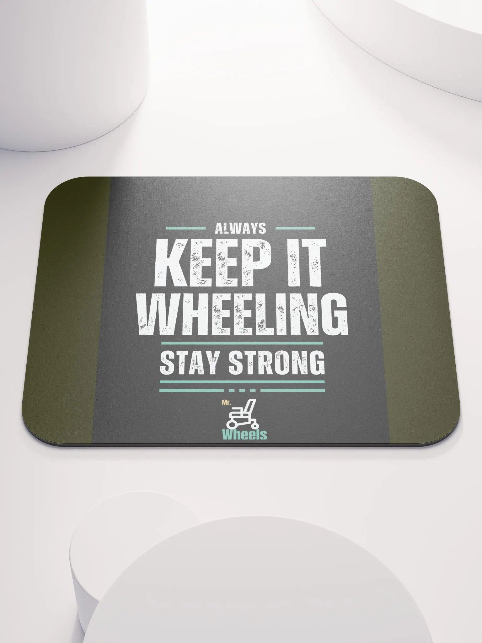 Wheeling Strength Mouse Pad product image (1)