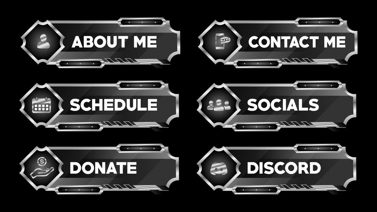 Metallic Twitch Panels product image (1)