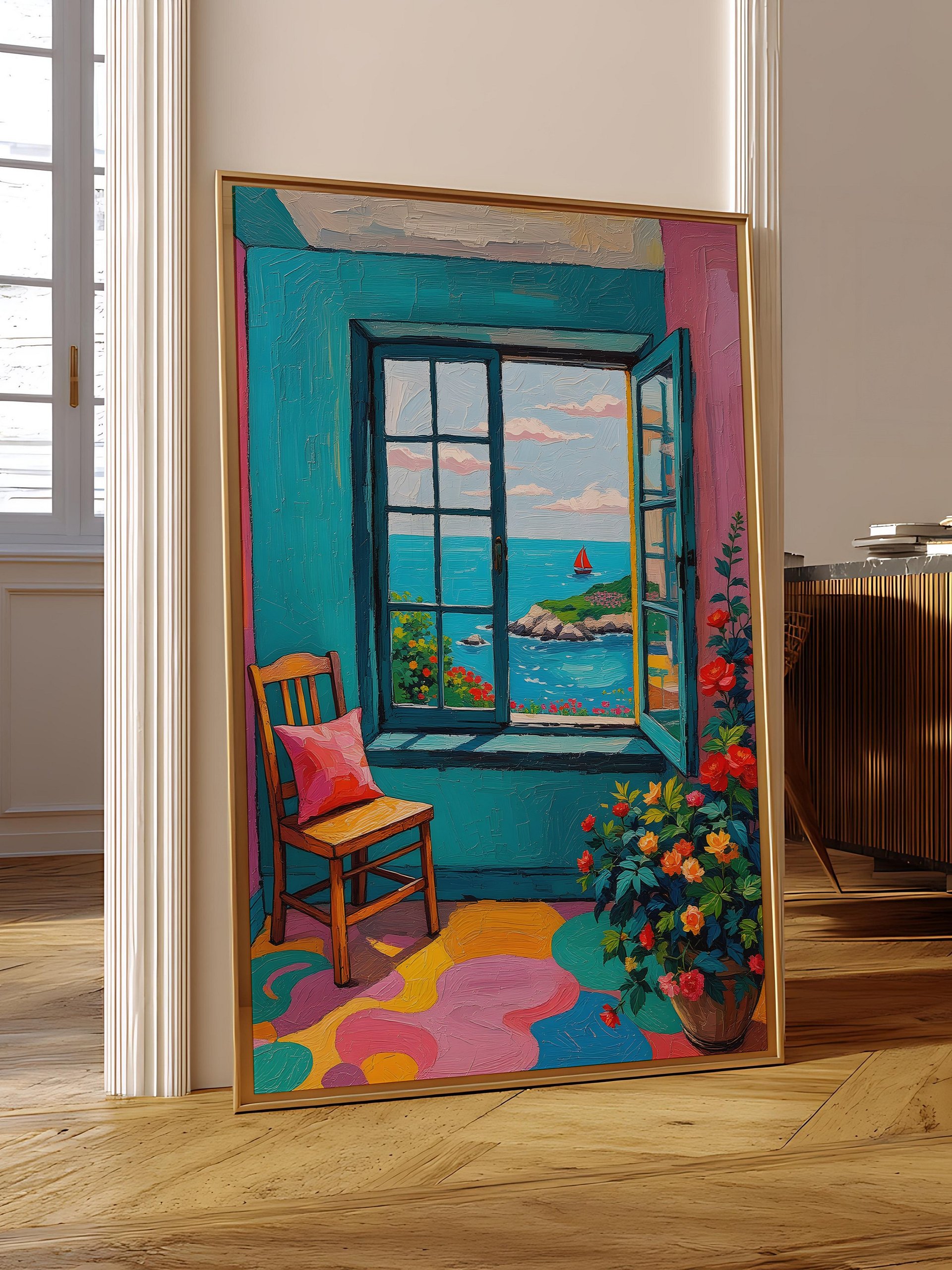 Henri Matisse Open Window Style Wall Art Poster product image (2)