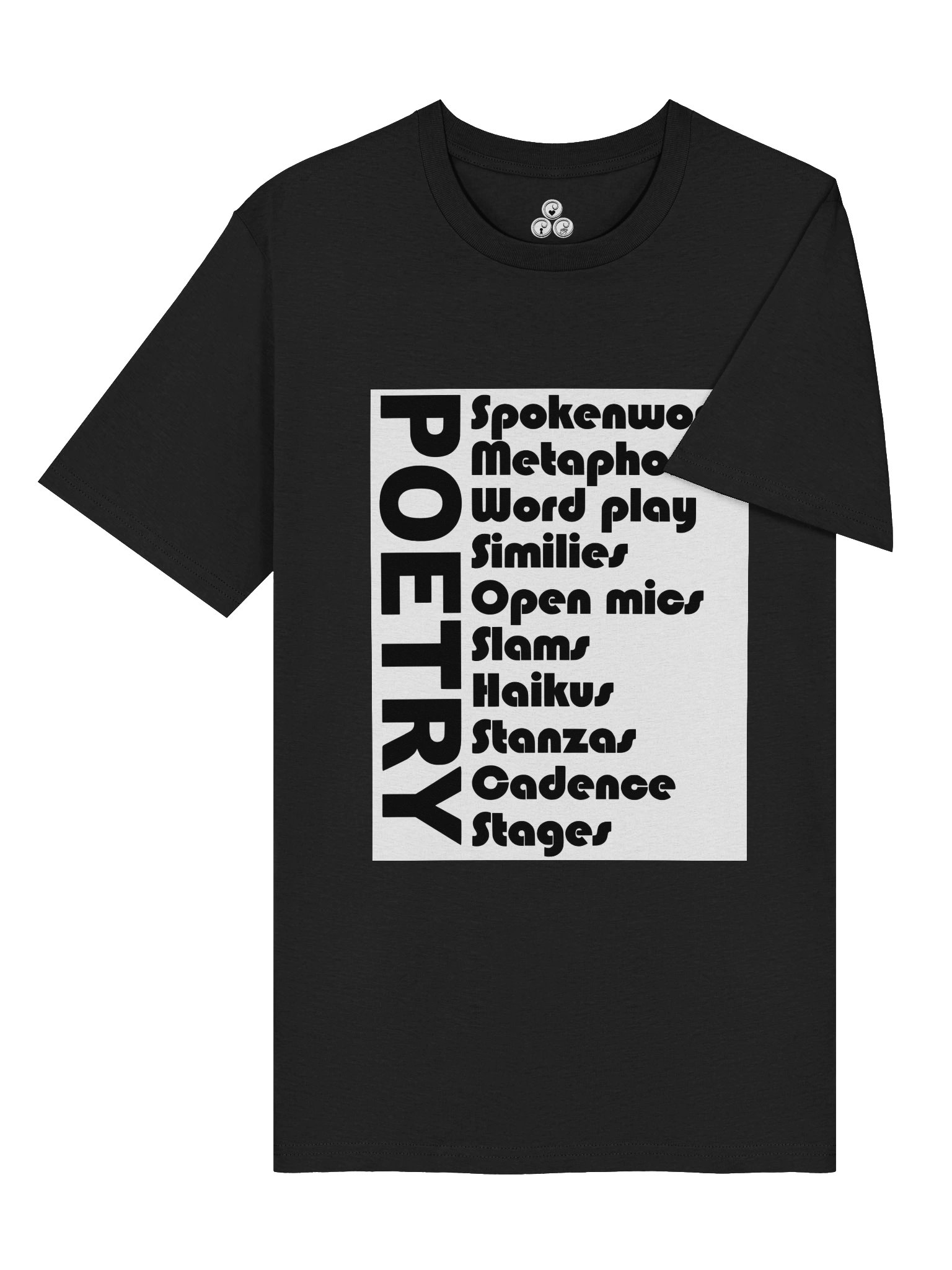 Poetry Fusion Organic T-Shirt product image (6)