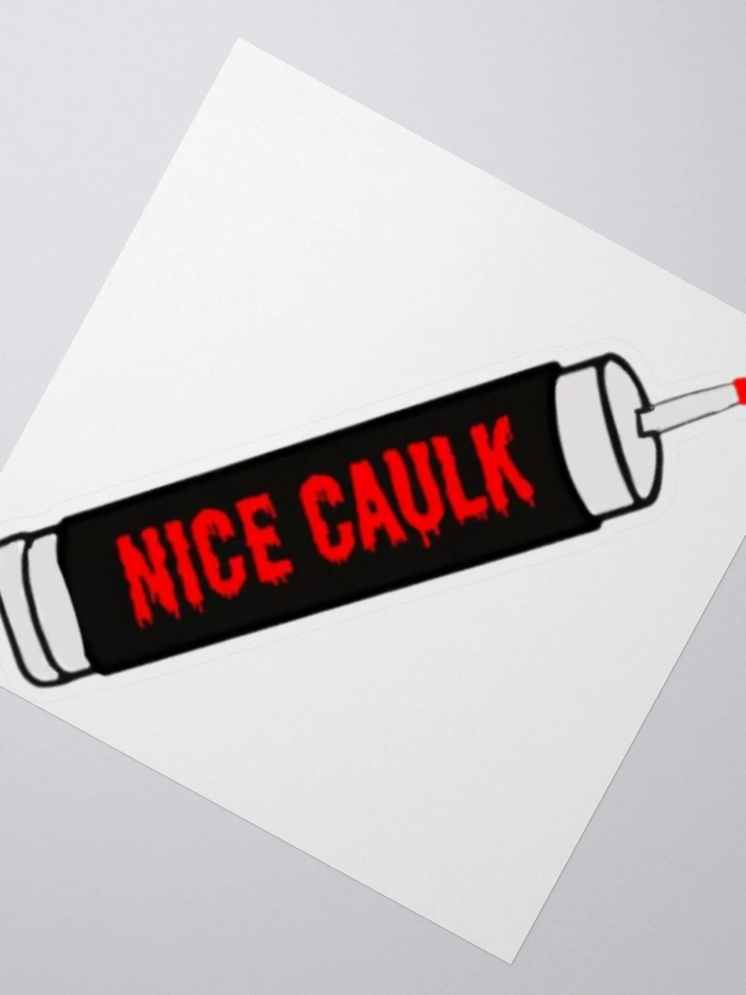 "Nice Caulk" sticker product image (2)