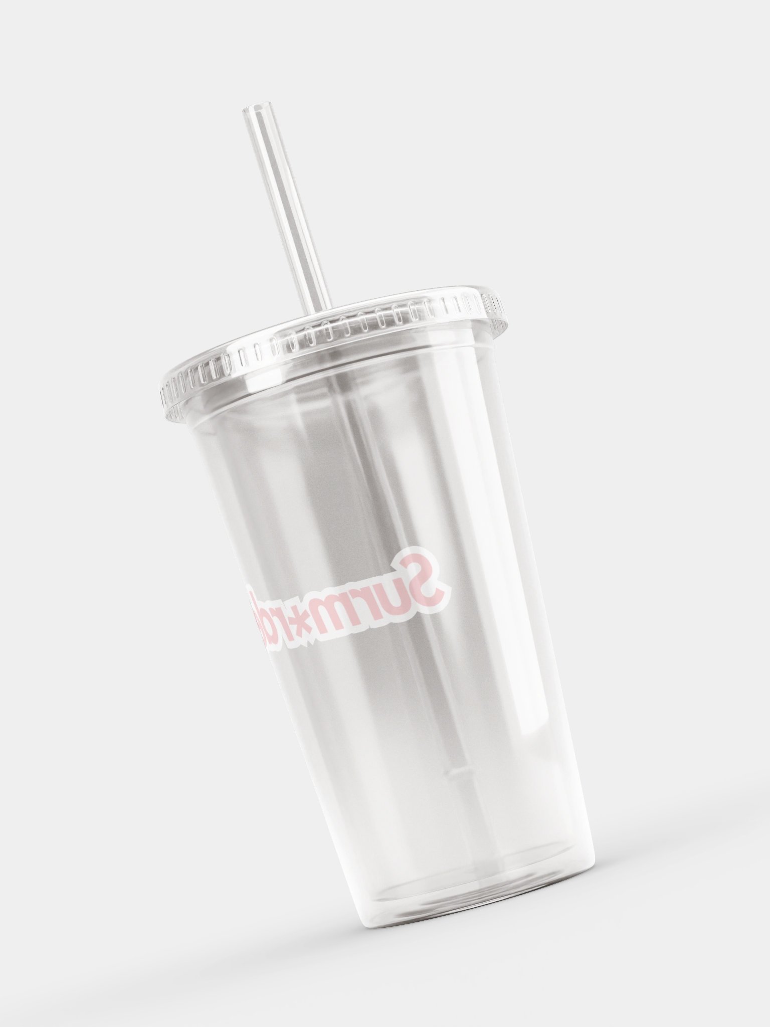 GOBELET TRANSPARENT "SURM*RDE" product image (8)
