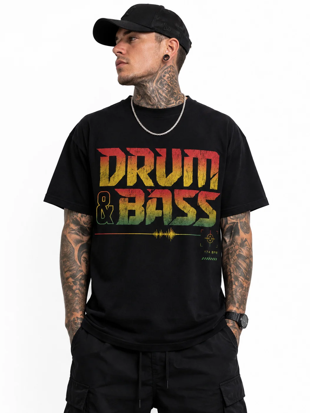 DRUM & BASS TEE product image (1)