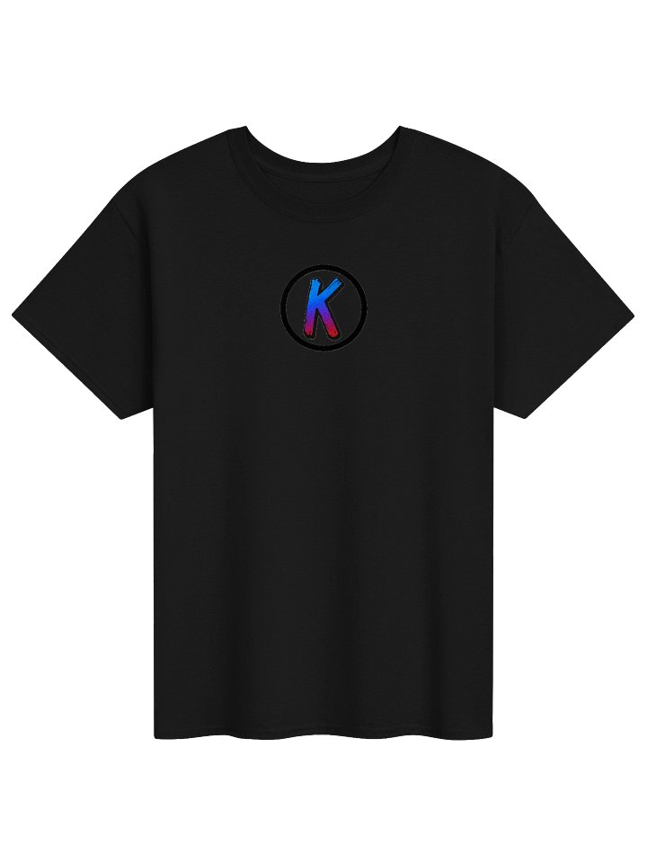 Brushstroke 'K' Circle Tee - Kizzi Logo At The Back product image (1)