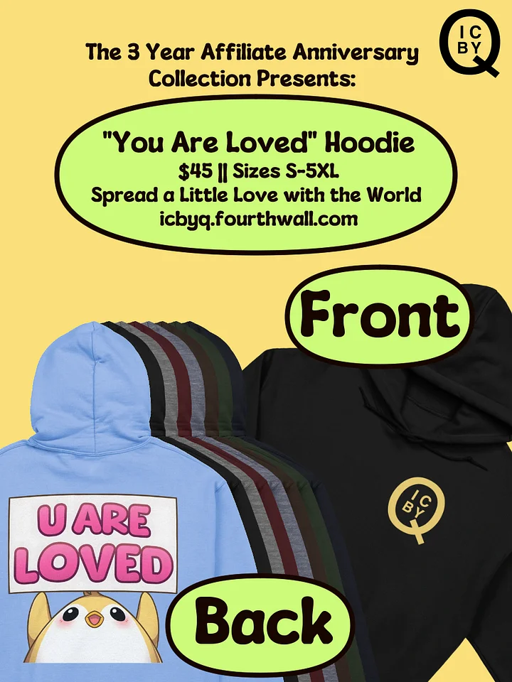 You Are Loved Hoodie product image (1)