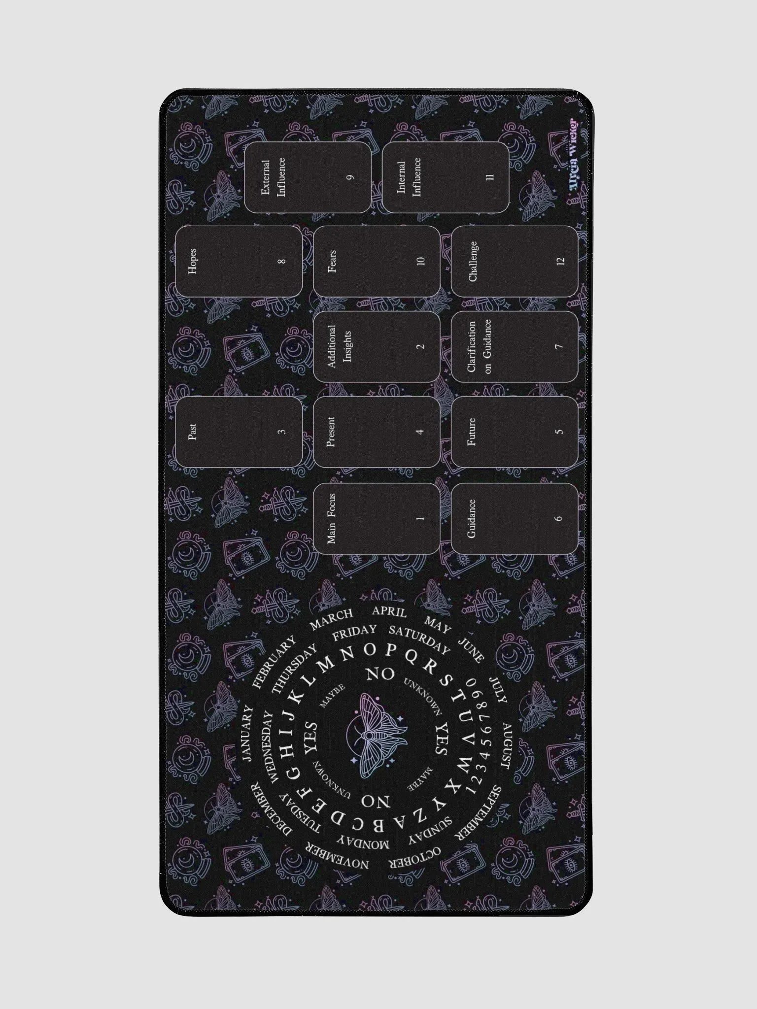 Pendulum & Tarot Reading Mat for Divination and Intuitive Clarity product image (3)