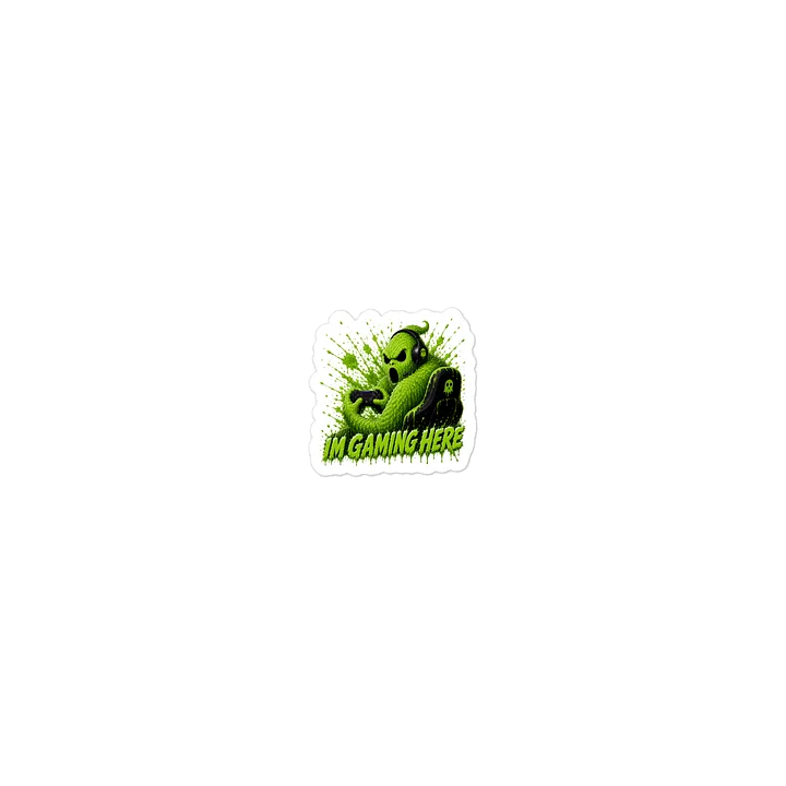 IM GAMING HERE STICKER product image (1)