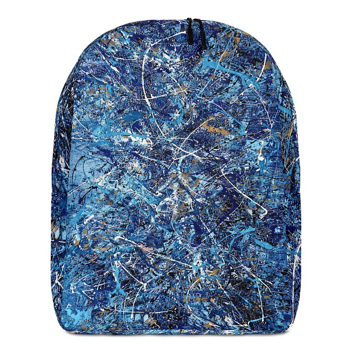 Chaos Blue All-Over Backpack product image (1)